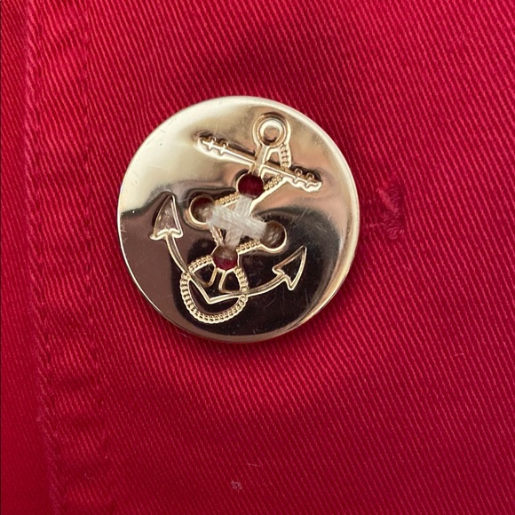 Polo by Ralph Lauren Red Trench Coat - Picture 3 of 3